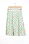Fritzi Chevron Wrap Skirt
