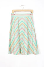 Fritzi Chevron Wrap Skirt
