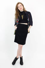 Penny Black High Waist Snap Skirt S