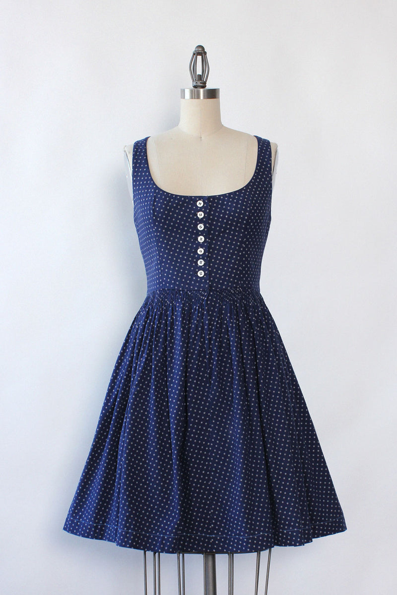 Pinwheel Calico Dirndl Dress S/M