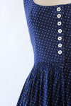 Pinwheel Calico Dirndl Dress S/M