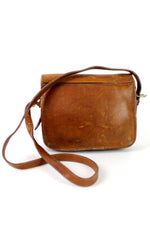 Coach 1970s distressed chestnut satchel bag