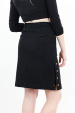 Penny Black High Waist Snap Skirt S