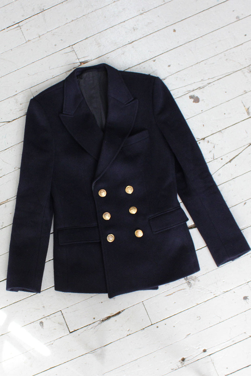 Tailored Navy Peacoat L
