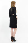 Penny Black High Waist Snap Skirt S