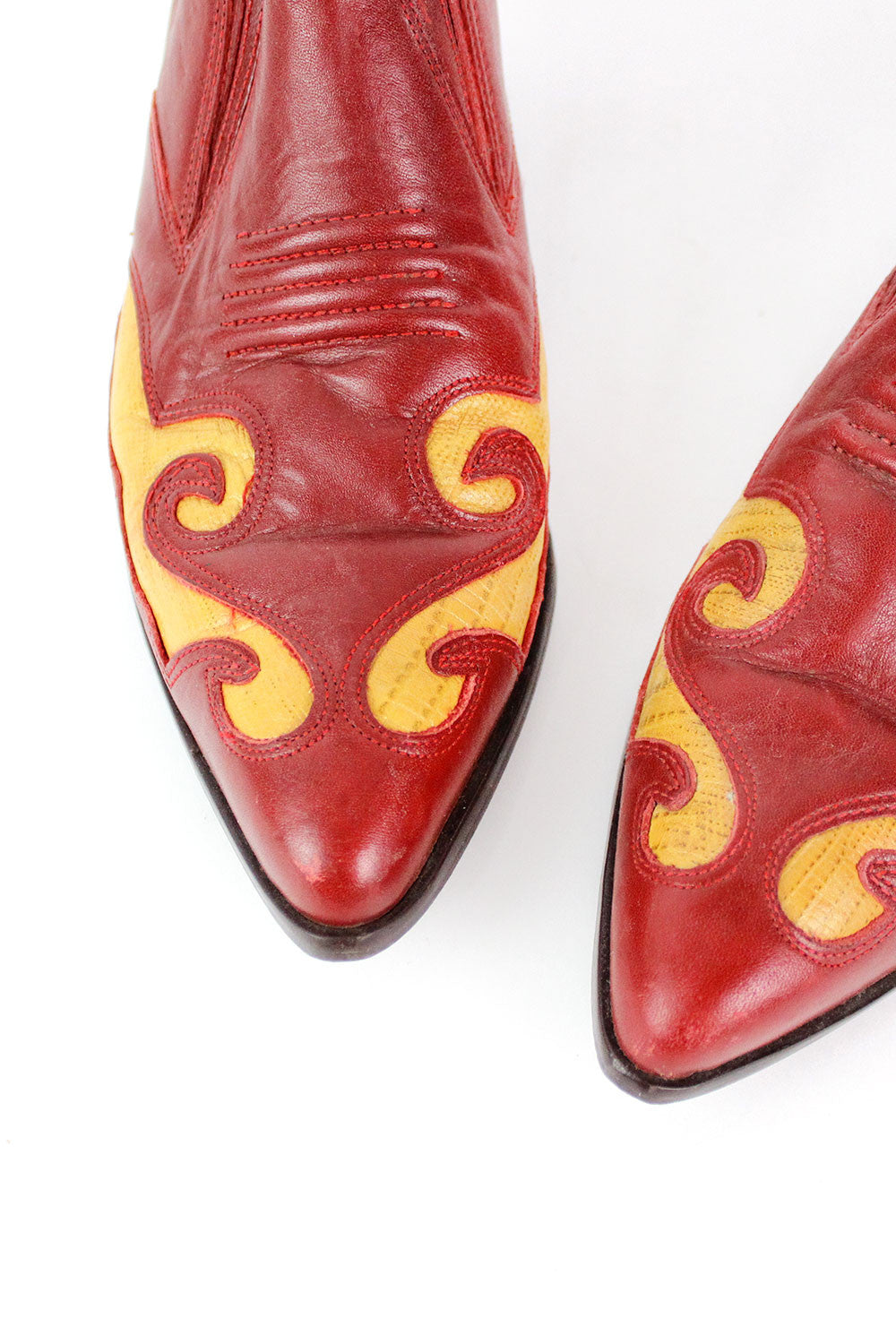 Red Blaze Booties 7