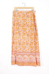 Saffron Maxi Wrap Skirt
