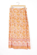 Saffron Maxi Wrap Skirt