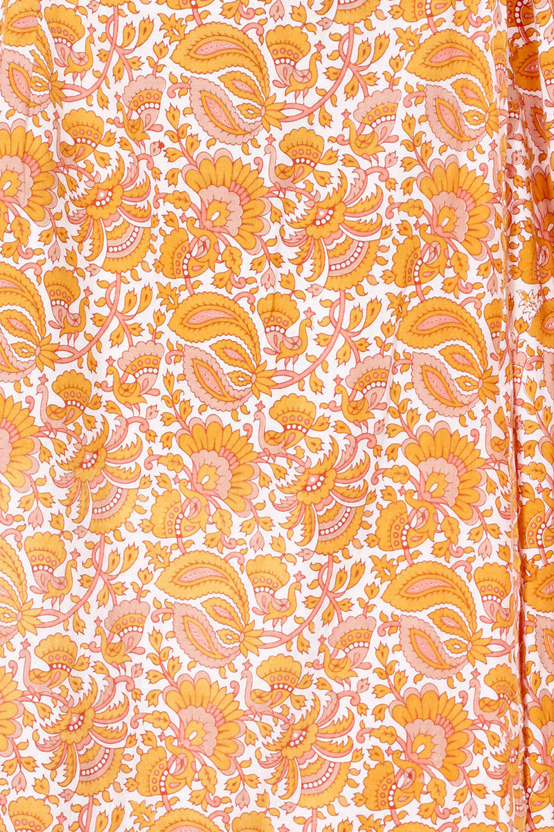 Saffron Maxi Wrap Skirt