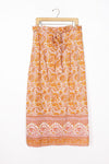 Saffron Maxi Wrap Skirt