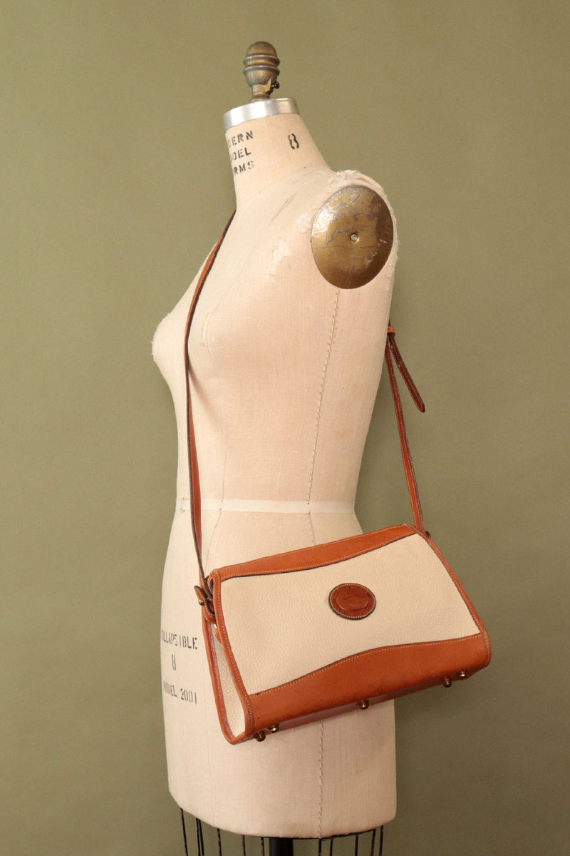 Dooney Two Tone Pebble Purse