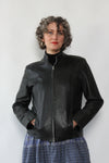 Teddy Soft Leather Zip Jacket M/L