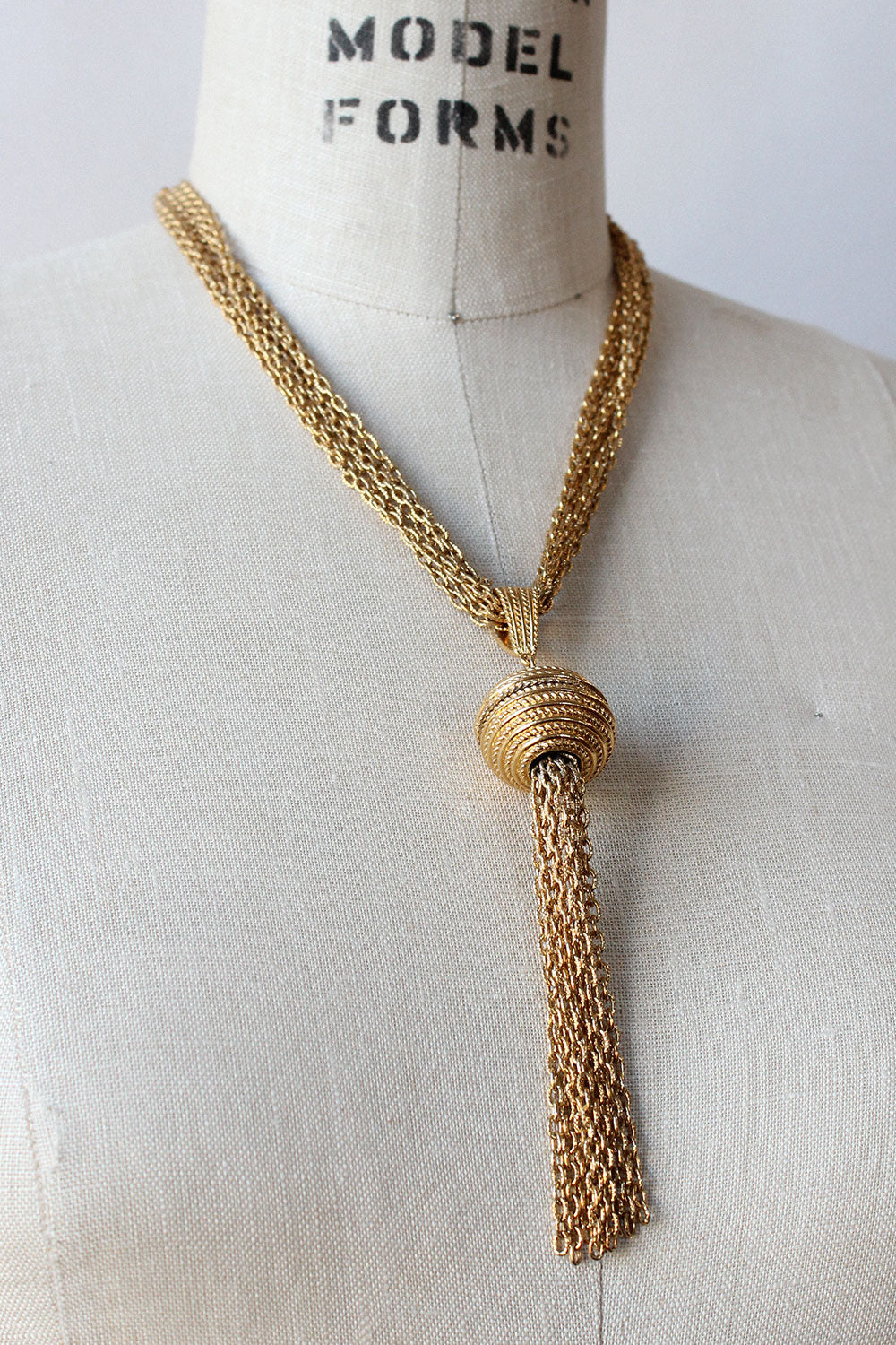 Genie Tassel Necklace