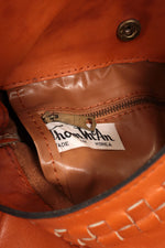 Thom McAn Pumpkin Leather Purse