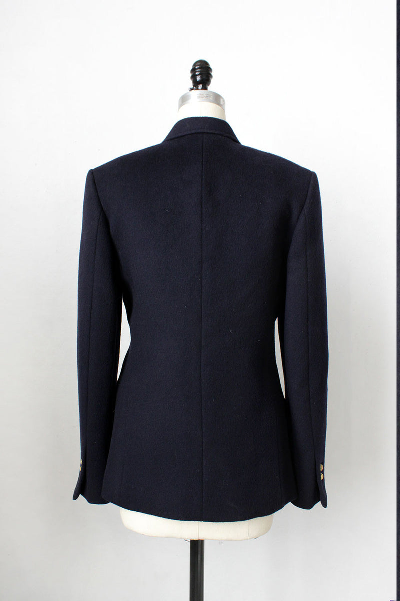 Tailored Navy Peacoat L