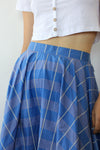 Lavender Line Circle Skirt S
