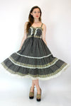 Gunne Sax Corset Sundress XS
