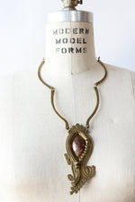 Nancy Aires Brass Hinge Statement Necklace