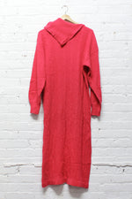 Hot Pink Sweater Dress