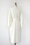 Ivory Knit Wrap Dress S/M