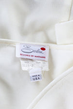 Ivory Knit Wrap Dress S/M