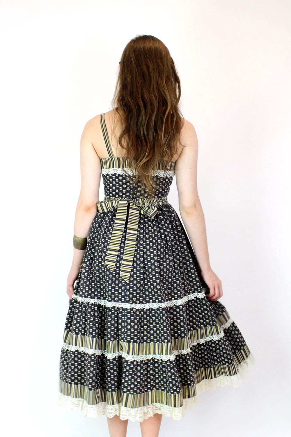 Gunne Sax Corset Sundress XS