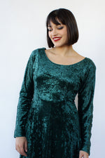 Emerald Velvet Dress S/M