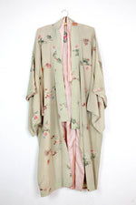 Handpainted Silk Crepe Kimono