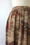 Pheasant & Company Fringe Skirt S/M
