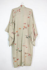 Handpainted Silk Crepe Kimono