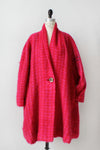 Hot Pink Swing Coat