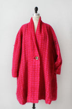 Hot Pink Swing Coat