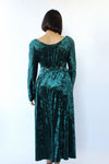 Emerald Velvet Dress S/M