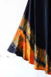 Tie Dye Sweeping Maxi Halter Dress S