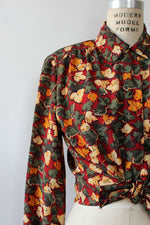 Picone Falling Leaves Blouse M