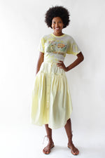 Buttercup Cotton Button Skirt XXS