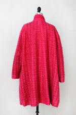 Hot Pink Swing Coat
