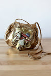 Copa Brutalist Bronze Leather Purse