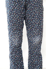 Quilted Blue Calico Jumpsuit XS/S
