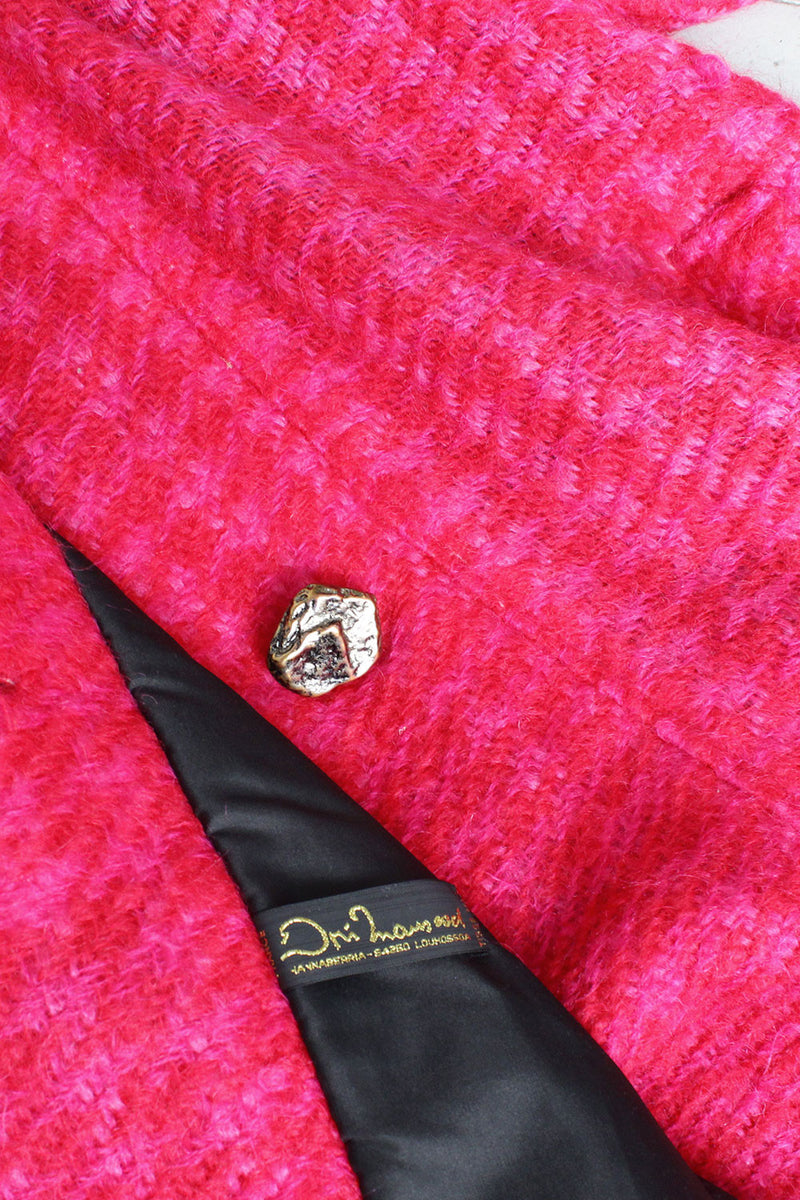Hot Pink Swing Coat