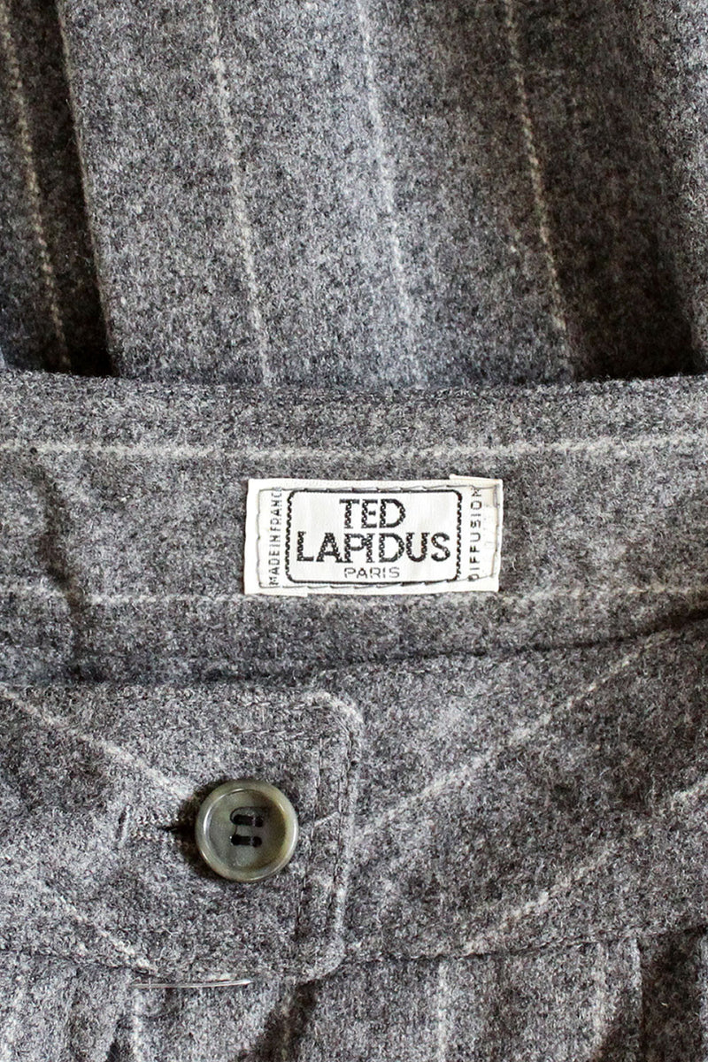 Ted Lapidus Pinstripe Skirt M