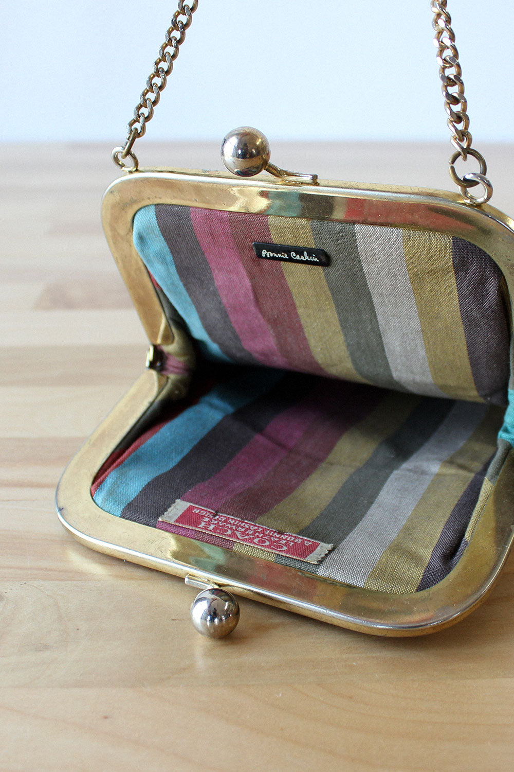 バッグ Coach Bonnie Kisslock Satchel Chain Bag s-l400.jpg