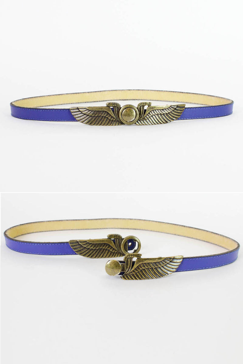 Wings of Isis Leather Belt