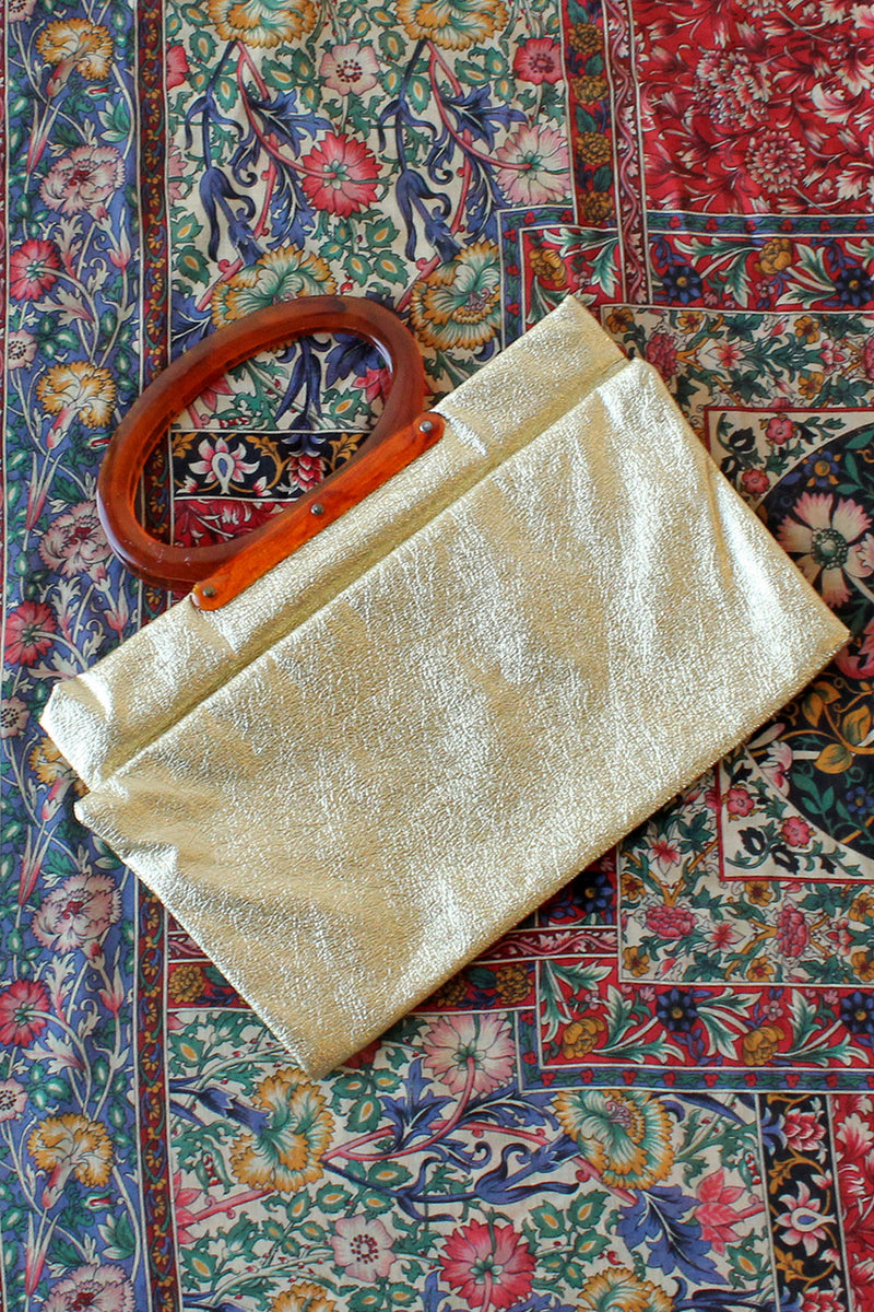 Gold Foil Envelope Purse