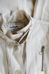 Ivory Swing Trench Coat M