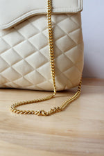 Champagne Quilted Purse