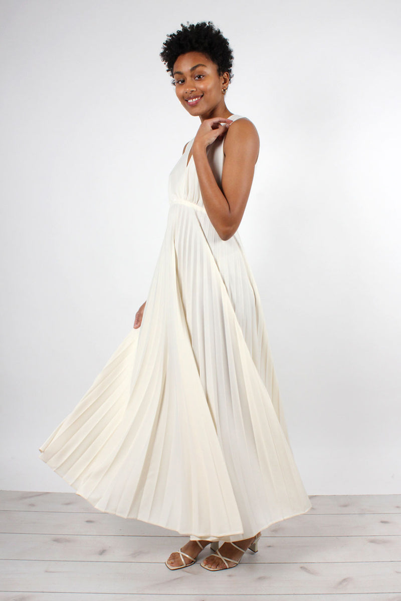 Ivory Disco Goddess Gown S/M Ivory Disco Goddess Gown S/M