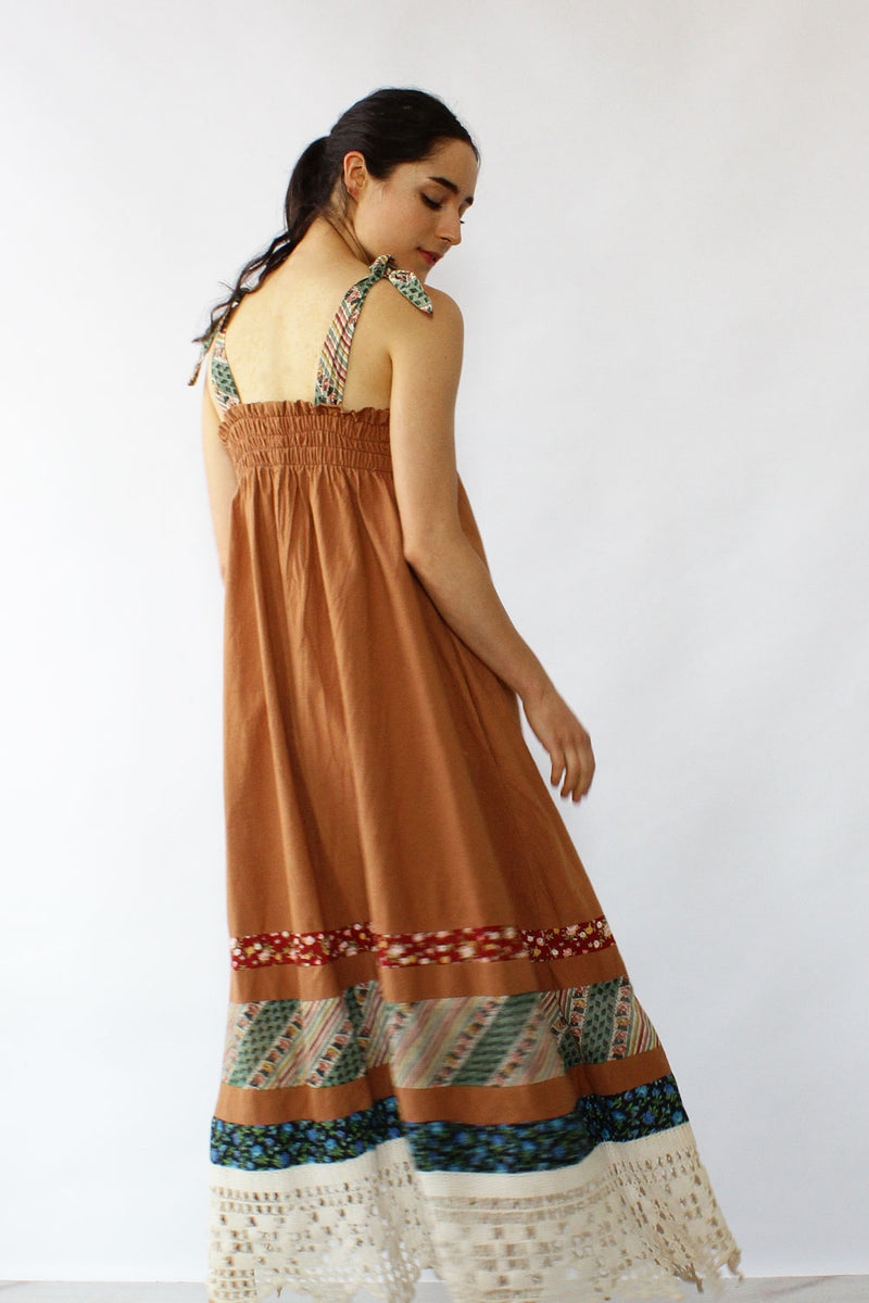 Bill Berman Tented Maxi Dress XS-M OMNIA Bill Berman Tented Maxi Dress XS-M OMNIA
