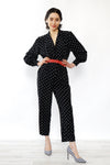 Fundamental Polka Dot Jumpsuit S