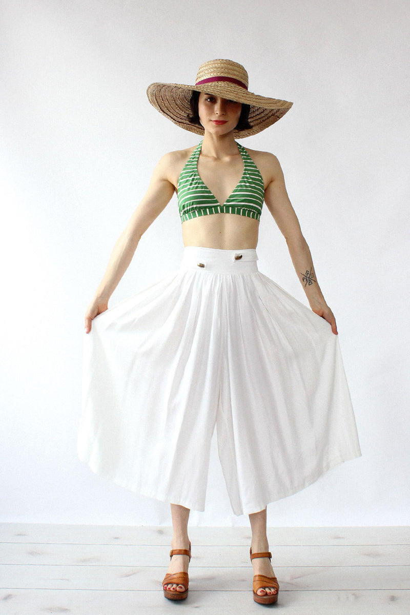 Fluid Rayon Culottes S